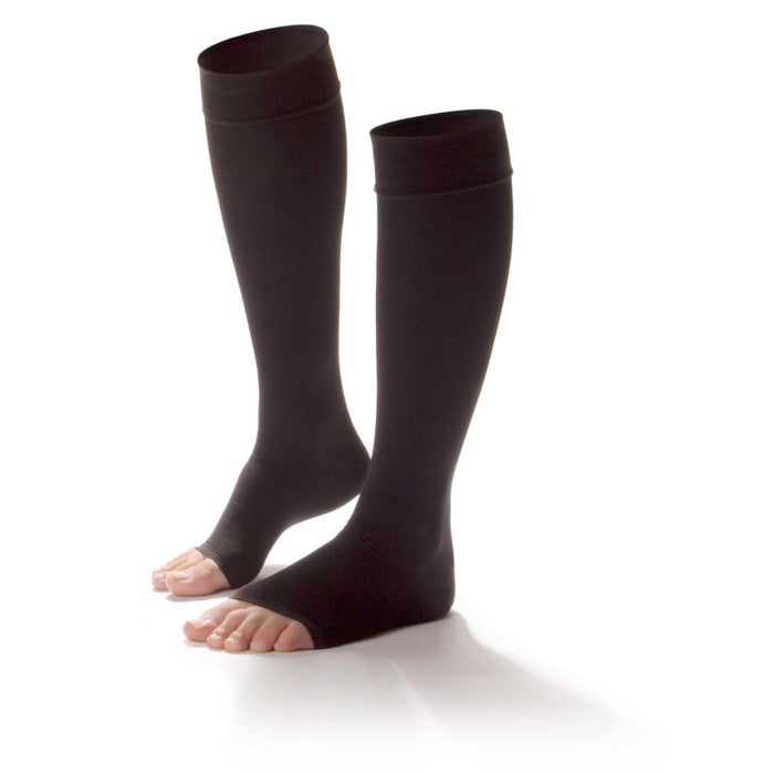 Anti-Embolism Below Knee Stockings Open Toe