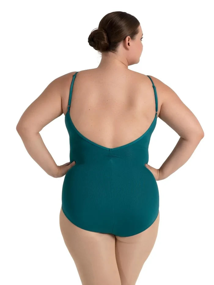 Capezio Studio Collection V Neck Camisole Leotard, Aubergine SE1018W