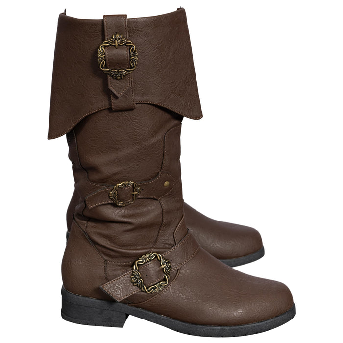 Caribbean Pirate Halloween Cosplay Unisex Costume Boots