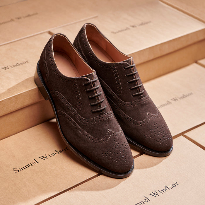 Cheltenham Brogue - Suede