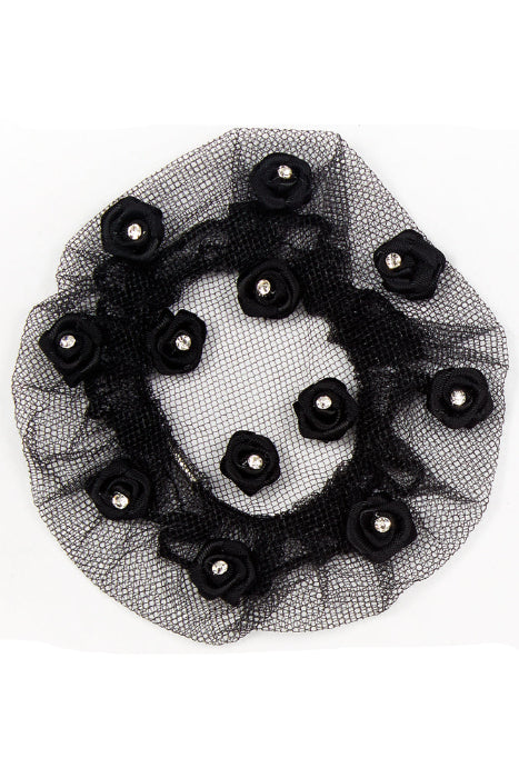 Dasha Designs Satin Rose Buncover, Black 2110