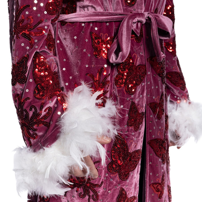 Deluxe Wrestling Nature Boy Halloween Cosplay Costume Robe - TVStoreOnline