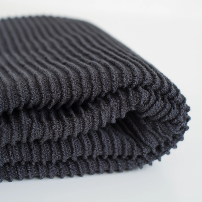 Dish Towel Ripple - Black