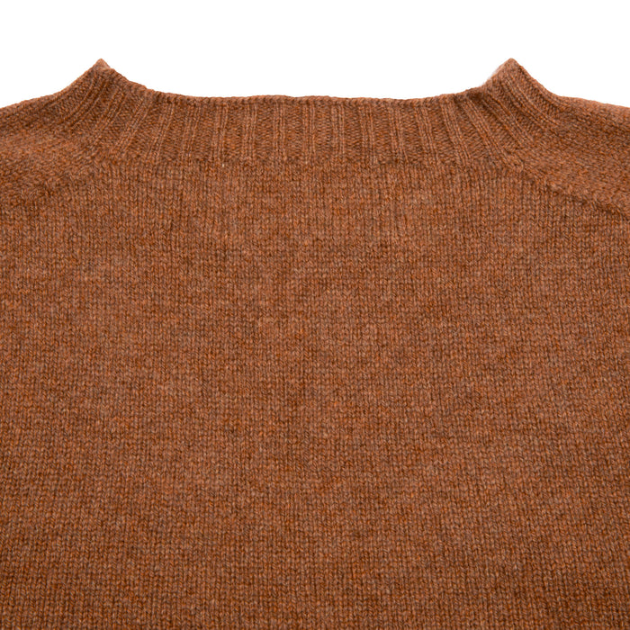 Harley Lambswool Jumper in Hazelnut