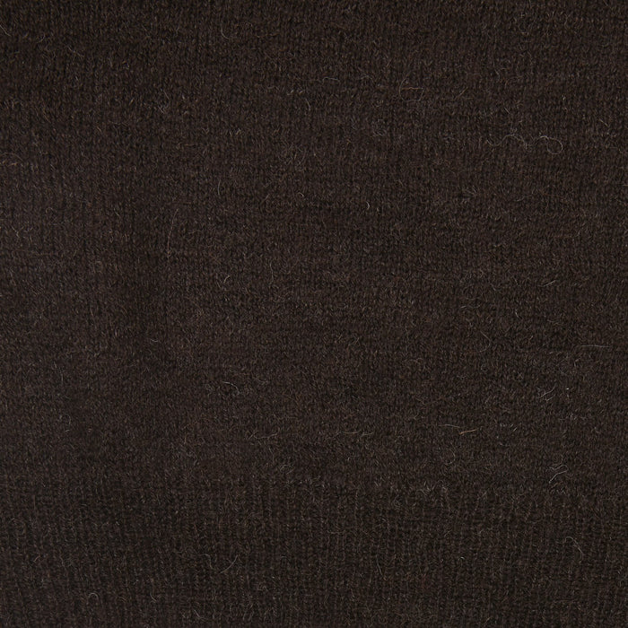 Harley Crew-neck Voe True Shetland Jumper in Black