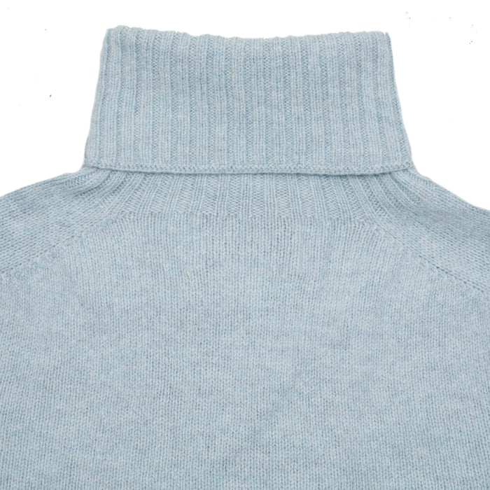 Harley Women's Lambswool Roll Neck Jumper in Haar