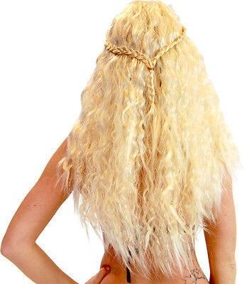 Khaleesi Daenerys Targaryen Warrior Princess Costume Wig-tvso