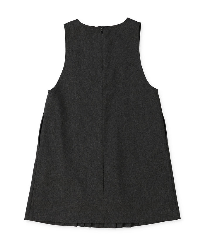 LANATEC Twill Pleat Front Dress