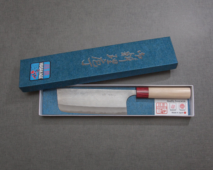 Masakage "Yuki" Shirogami #2 Nashiji 165mm Nakiri