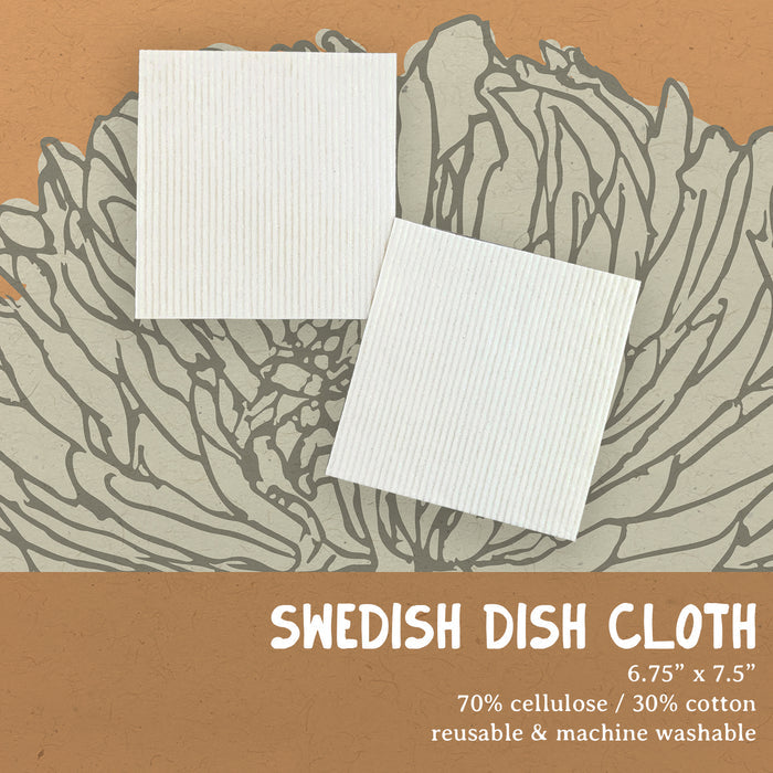 Mixed Fonts - Custom Swedish Dish Cloth