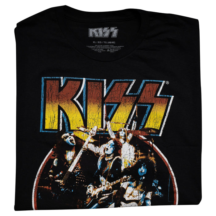 Music Band Kiss Alive in 75 Black T-Shirt - TVStoreOnline