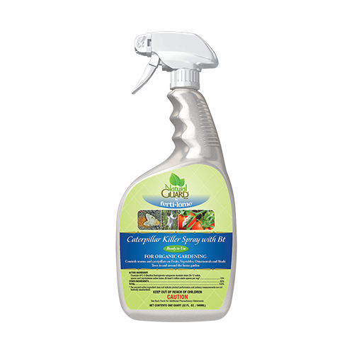 Caterpillar Killer Spray With BT Insecticide RTU - 1 Qt. - Seed World