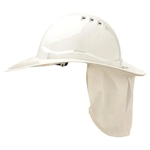 Pro Choice Shade Halo V6 Hard Hat Brim PPE Pro Choice WHITE