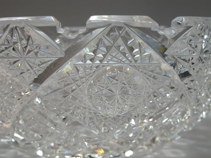 Signed Clark ABP cut glass