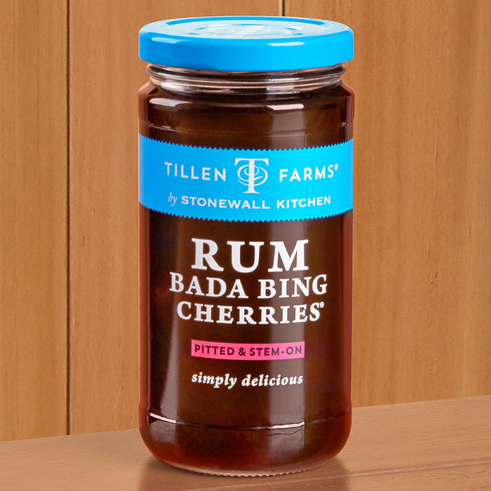 Stonewall Kitchen Tillen Farms Rum Bada Bing Cherries