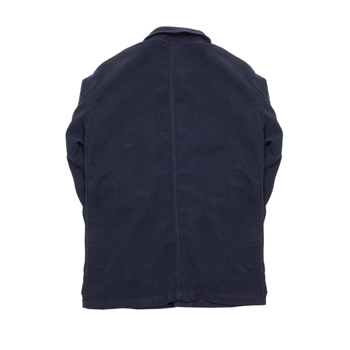 Vetra 3Z55/5 Suede Workwear Jacket in Navy
