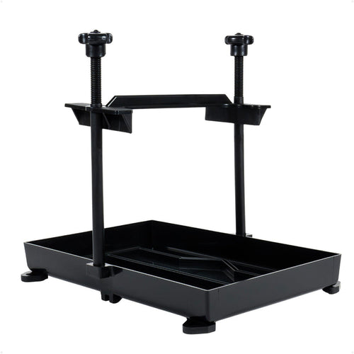 11" x 7" Group 24 Battery Tray with Hold-Down Clamp, Black - FO2359 - Five Oceans