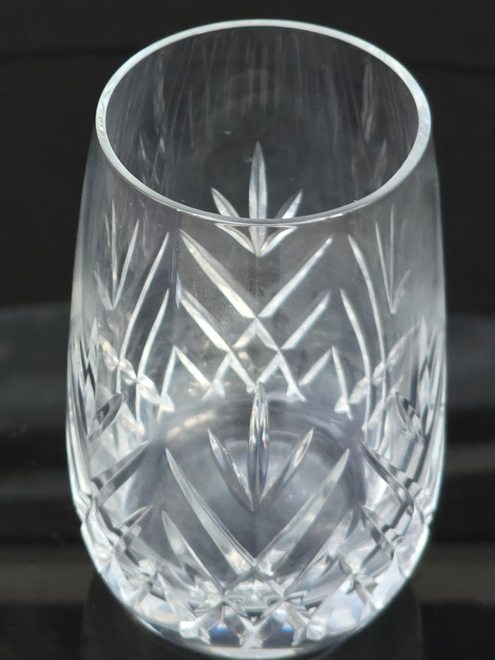 4 piece Schott - Zwiesel cut Tiffany pattern Hand cut Crystal juice glass