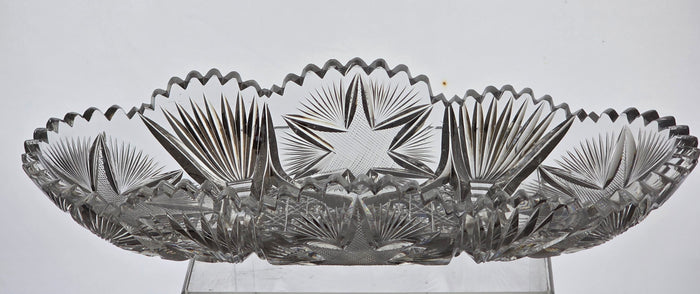 ABP Crystal Cut Glass celery star