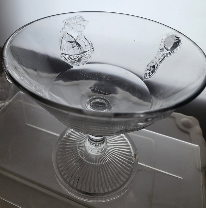 Actress eapg glass compote