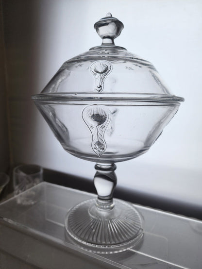 Actress eapg glass compote
