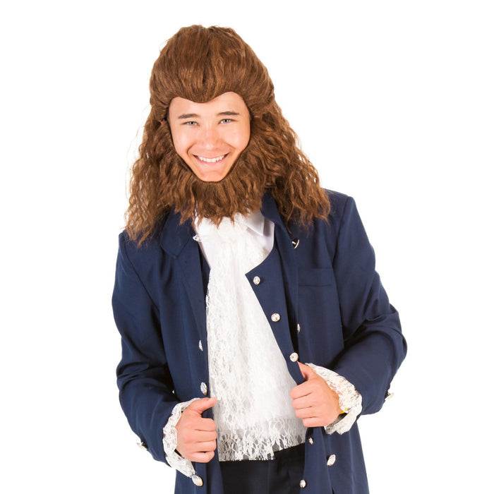 Adult Beast Movie Halloween Cosplay Costume Wig and Beard Set - TVStoreOnline