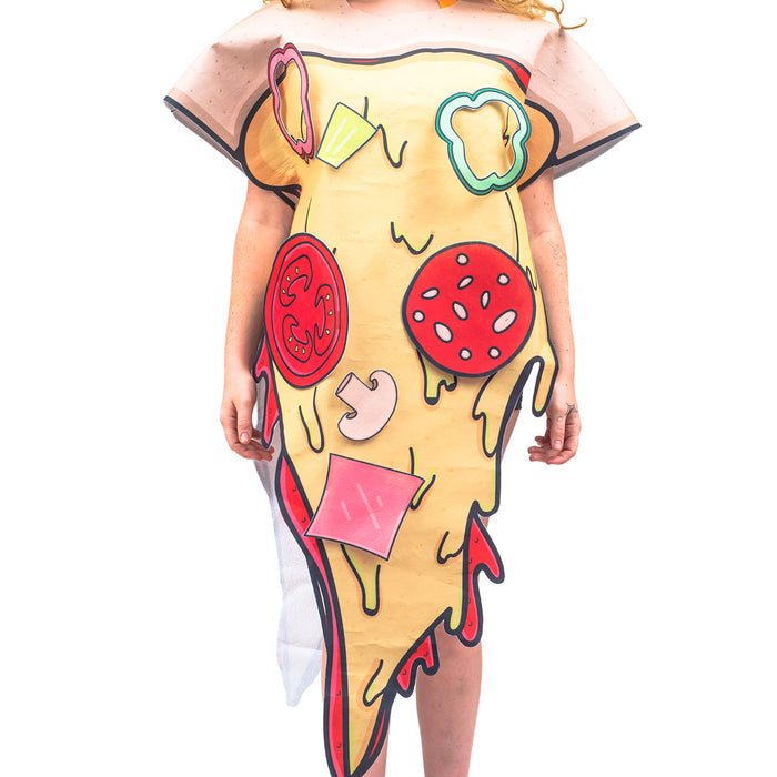 Adult Food 3D Sandwich Spicy Chicken Pizza Taco Burger Halloween Costume Cosplay