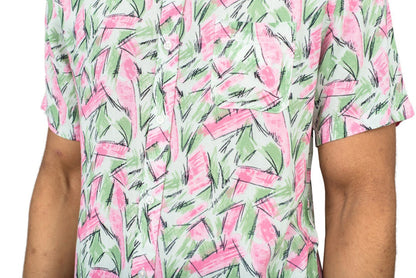 Adult Halloween Tropical Hopper Costume Cosplay Hawaiian Button Down Shirt - TVStoreOnline