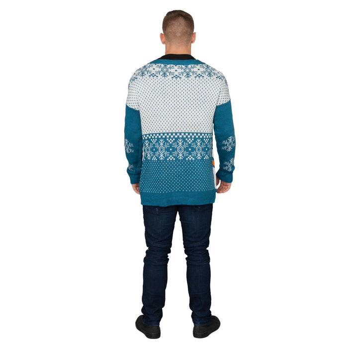 Adult Unisex BB8 Star Wars Ugly Christmas Cardigan Sweater - TVStoreOnline