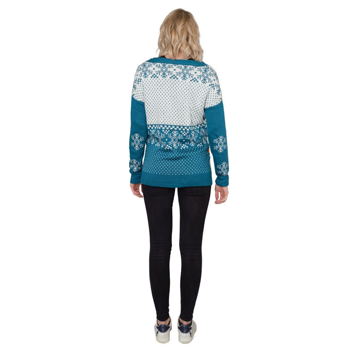 Adult Unisex BB8 Star Wars Ugly Christmas Cardigan Sweater - TVStoreOnline