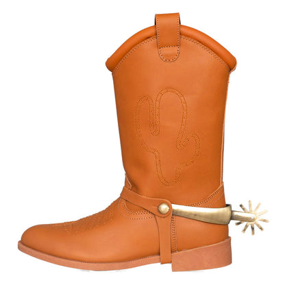 Adult Unisex Cowboy Sheriff Hanks Character Deluxe Halloween Cosplay Costume Boots