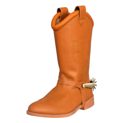 Adult Unisex Cowboy Sheriff Hanks Character Deluxe Halloween Cosplay Costume Boots
