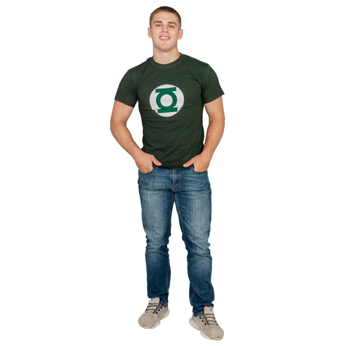 Adult Unisex Green Lantern Hunter Green Logo Halloween Cosplay Costume T-Shirt - TVStoreOnline