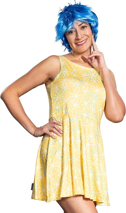 Adult Women’s Joy Cartoon Character Halloween Cosplay Costume 2-Piece Set - TVStoreOnline