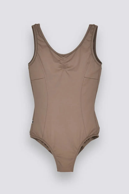 AK Dancewear Cayla Tank Leotard, Taupe 2601