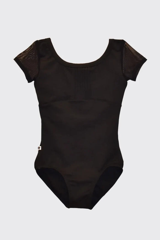 AK Dancewear Cory Cap Sleeve Leotard, Black 1200