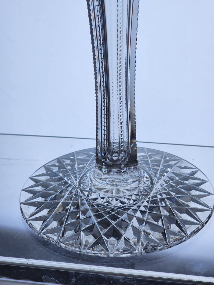 American Brilliant Period Cut Glass compote, Antique