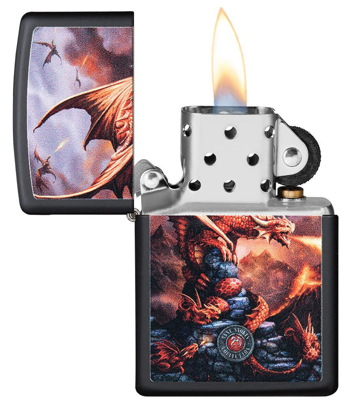zippo on display