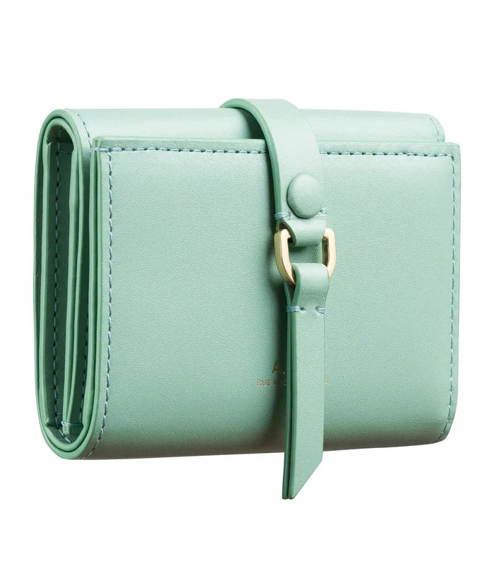 A.P.C - Trifold Noa Simple - Jade-Accessoires-PXAVW-F63557