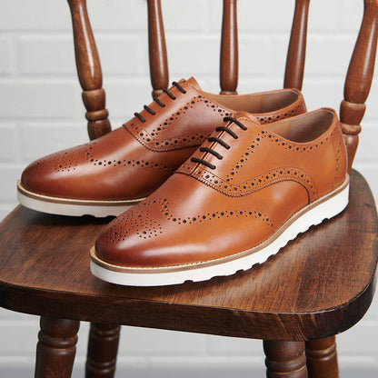 Apex Brogue - Tan