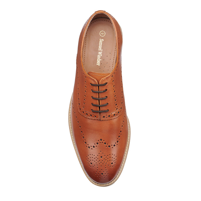 Apex Brogue - Tan