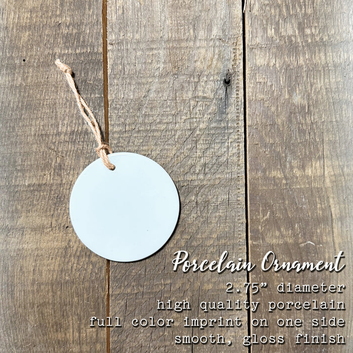 Apple Blossom Trio - Spring Ornament