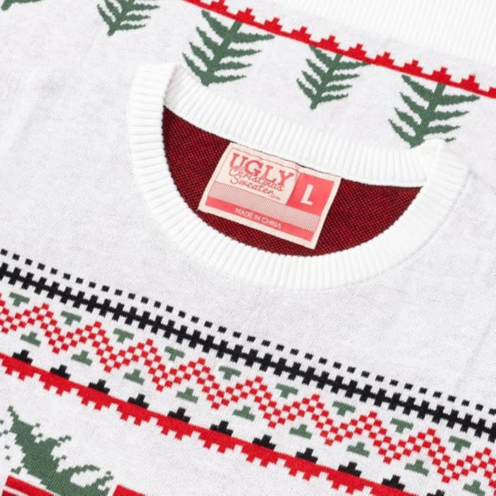 Arnold Truck/Trees Adult Unisex Knitted Ugly Christmas Sweater - TVStoreOnline