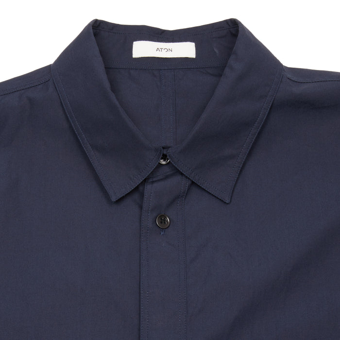Aton Men's Suvin Broad Cotton Washed Shirt