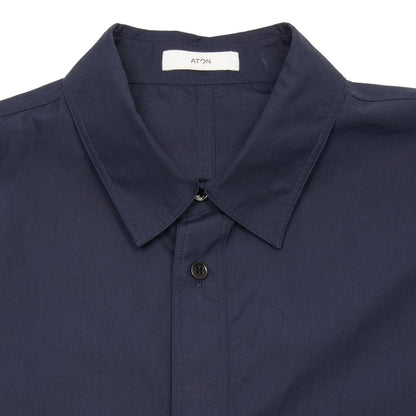 Aton Men's Suvin Broad Cotton Washed Shirt