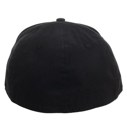 back of hat on display