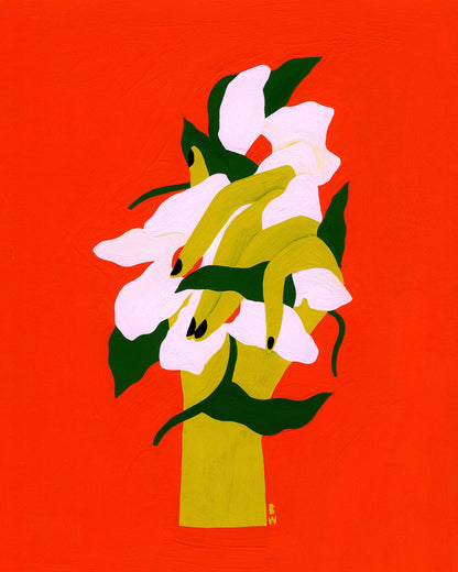 Minnesota Artist Bekah Worley Everything is Temporary Art Print at Golden Rule Gallery