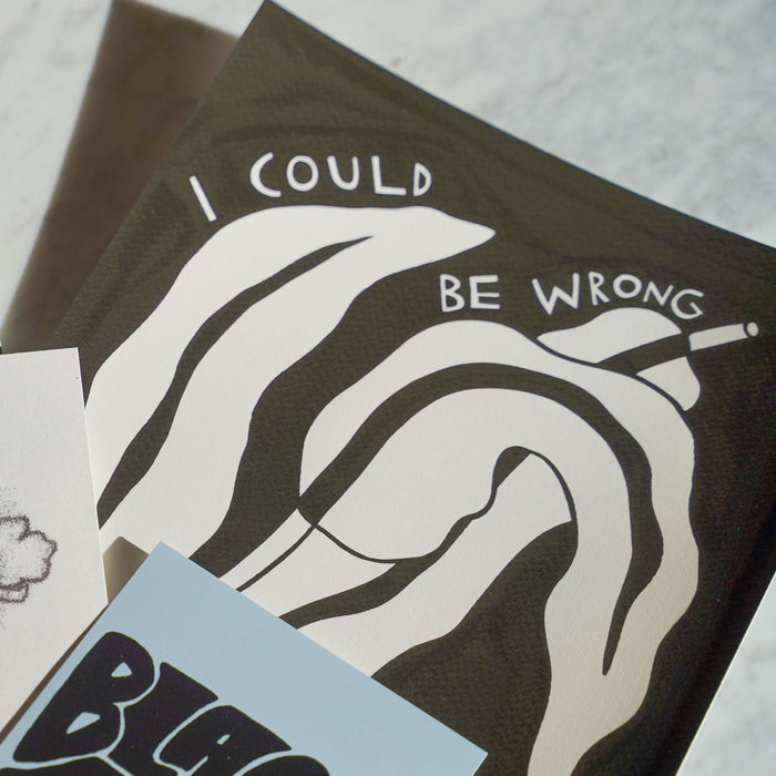 Bekah Worley "I Could Be Wrong" Art Print