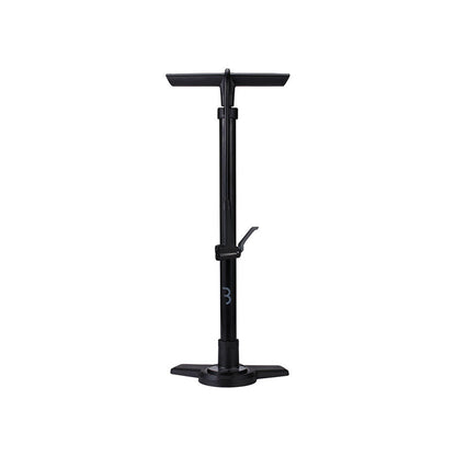 BBB Cycling, BFP-28 AirBoost, Floor Pump, Dual Valve Head, 160psi, Black