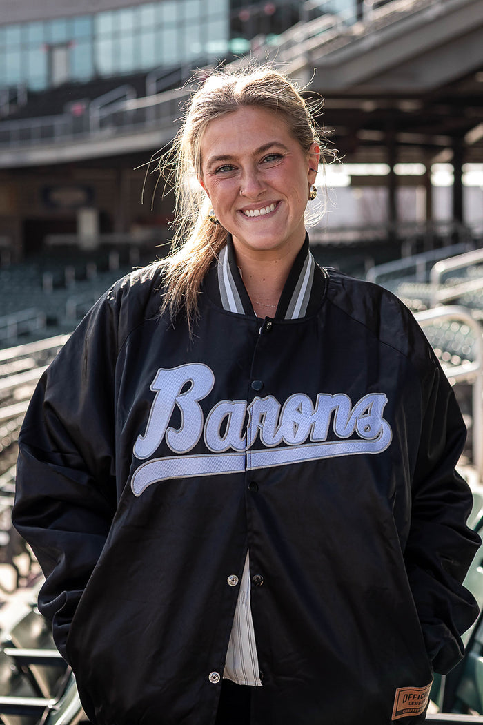 [ Birmingham Barons ] Bullpen Revival Satin - Official League